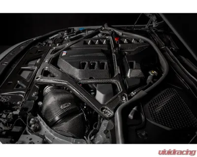 Eventuri Gloss Black Carbon CSL Strut Brace BMW M2 | M3 | M4 2021-2025 - EVE-S58-CF-STR