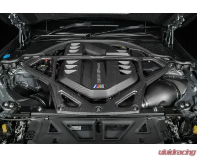 Eventuri Matte Black Carbon CSL Strut Brace BMW M2 | M3 | M4 2021-2025 - EVE-S58-CFM-STR