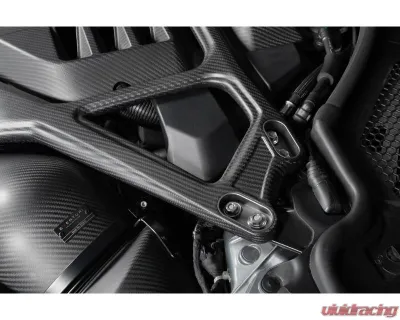 Eventuri Matte Black Carbon CSL Strut Brace BMW M2 | M3 | M4 2021-2025 - EVE-S58-CFM-STR