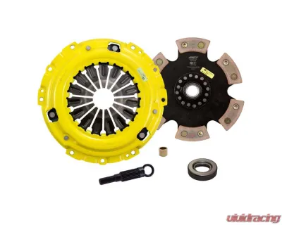 ACT XT/Race Rigid 6 Pad Kit Nissan Bluebird | Silvia 1990-1998 - NS1-XTR6