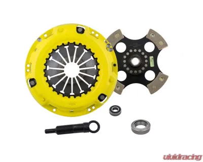 ACT HD/Race Rigid 4 Pad Kit Toyota Corolla 1980-1982 - TL4-HDR4