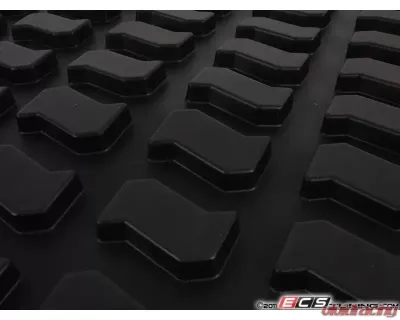 Genuine Audi | VW Black Rear All Weather Rubber Mats Audi Q7 - 4L0061511041