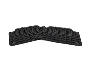 Genuine Audi | VW Black Rear All Weather Rubber Mats Audi Q7