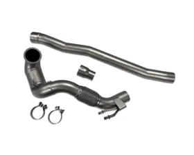 034 Motorsport Cast Stainless Steel Racing Downpipe Audi A3 8V | Volkswagen Golf R 2015-2020