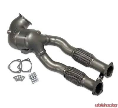 034 Motorsport Cast Stainless Racing Downpipe Audi RS3/TTRS 2017+ - 034-105-4044
