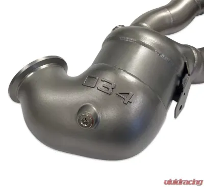 034 Motorsport Cast Stainless Racing Downpipe Audi RS3/TTRS 2017+ - 034-105-4044