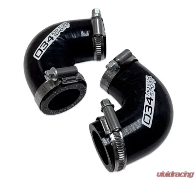 034 Motorsport Bypass Valve Inlet Silicone Pair Bipipe Hose Audi 2.7T 1998-2005 - 034-108-3031