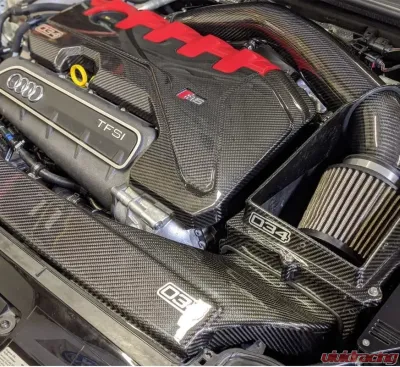 034 Motorsport Carbon Fiber Engine Cover Audi RS3/TTRS 2015+ - 034-1ZZ-0009