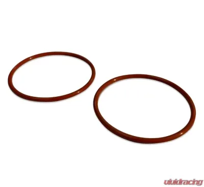 034 Motorsports ZTF Center Cap O-Ring Replacement Set, High-Temp Silicone, Fits Various Models - 034-604-Z002