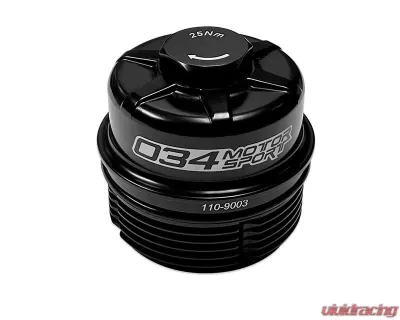 034 Motorsports Billet Oil Filter Housing Audi EA839 V6 Engines - 034-110-9003