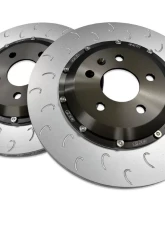 034 Motorsports 2pc Floating Rear Brake Rotor Upgrade Kit Audi B9/B9.5 RS4 | RS5 2018+                                     - 034-301-2010 - Image 2