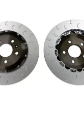 034 Motorsports 2pc Floating Rear Brake Rotor Upgrade Kit Audi B9/B9.5 RS4 | RS5 2018+                                     - 034-301-2010 - Image 3
