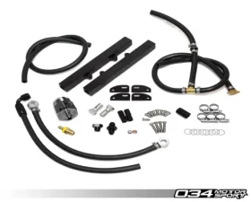 034 Motorsports Complete Fuel Rail Kit Drop-In 2.7T S4