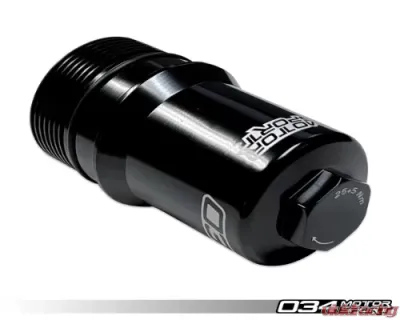 034Motorsport Billet Oil Filter Housing for Audi VW EA888 Gen 3 2.0T 2012+ Black Aluminum - 034-110-9000