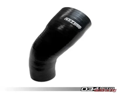 034 Motorsports Turbo Inlet Hose High Flow Silicone Black Audi A4 | A5 B8 2009-2016 - 034-145-A028-BLK