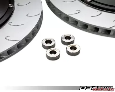 034 Motorsports Stage 2 2-Piece 390mm Floating Front Brake Rotor Upgrade Kit for Audi R8 2006-2015 - 034-301-1004