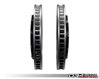 034 Motorsports Stage 2 2-Piece 390mm Floating Front Brake Rotor Upgrade Kit for Audi R8 2006-2015 - 034-301-1004