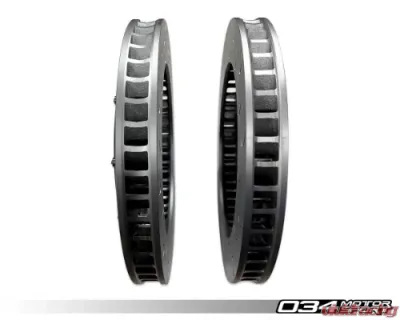 034 Motorsports Stage 2 2-Piece 390mm Floating Front Brake Rotor Upgrade Kit for Audi R8 2006-2015 - 034-301-1004