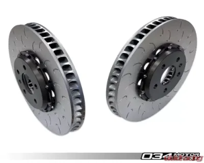 034 Motorsports 2pc Floating Front Brake Rotor Upgrade Kit Audi S4/S5/SQ5 B9/B9.5 2018-2023 - 034-301-1008