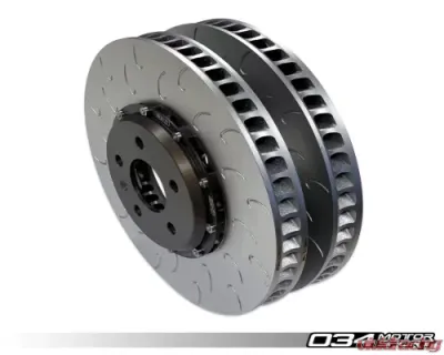 034 Motorsports 2pc Floating Front Brake Rotor Upgrade Kit Audi S4/S5/SQ5 B9/B9.5 2018-2023 - 034-301-1008