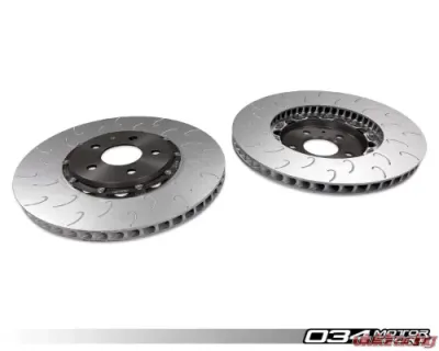 034 Motorsports 2pc Floating Front Brake Rotor Upgrade Kit Audi S4/S5/SQ5 B9/B9.5 2018-2023 - 034-301-1008