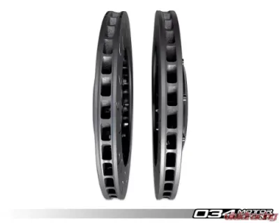 034Motorsport 2-Piece Floating Rear Brake Rotor Upgrade Kit for Audi B8/B8.5 S4/S5 2008-2017 - 034-301-2007