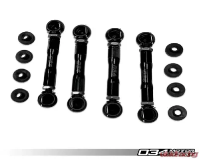 034 Motorsports Adjustable Lowering Link Kit Billet Aluminum for Audi A6/S6/A7 C7 2012-2018 - 034-401-Z067