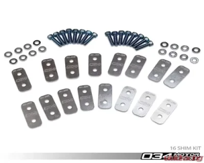 034 Motorsports Camber 16 Shim Kit Audi R8 Type 42/FG 2006-2015 - 034-401-Z069-16