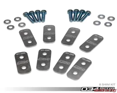 034 Motorsports Camber Shim Kit for Audi R8 2006-2015 - Adjustable Negative Camber - 034-401-Z069-8
