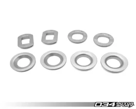 034 Motorsports Billet Aluminum Rear Subframe Mount Insert Kit BMW E9X