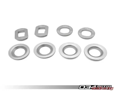 034 Motorsports Billet Aluminum Rear Subframe Mount Insert Kit BMW E9X - 034-601-0047