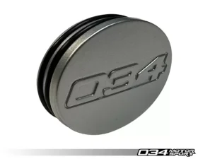 034 Motorsports ZTF Center Cap Billet Aluminum Hyper Silver Audi | VW 1996+