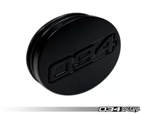 034 Motorsports ZTF Center Cap Billet Aluminum Satin Black Audi | VW 1996+