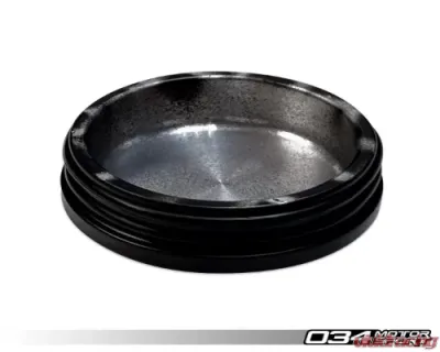 034 Motorsports ZTF Center Cap Billet Aluminum Satin Black Audi | VW 1996+ - 034-604-8003-SB