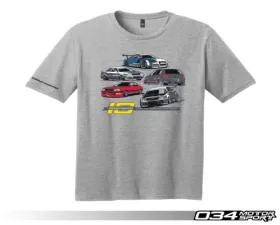 034 Motorsports 10th Anniversary Commemorative T-Shirt