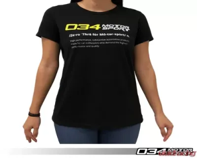 034 Motorsports Defined Women's T-Shirt - 034-A01-1018-W-M