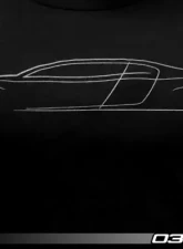 034 Motorsports Women's Audi R8 T-Shirt, 50/50 Cotton/Poly Blend, Sizes S/M/L                                     - 034-A01-1019-WL - Image 3