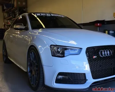 034 Motorsports 36" Black Windshield Banner - ORACAL Vinyl for Vehicles - 034-A04-0004-BLK