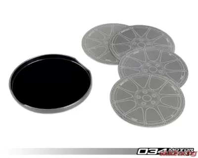 034 Motorsports ZTF-01 Coaster Set - 034-A05-0005