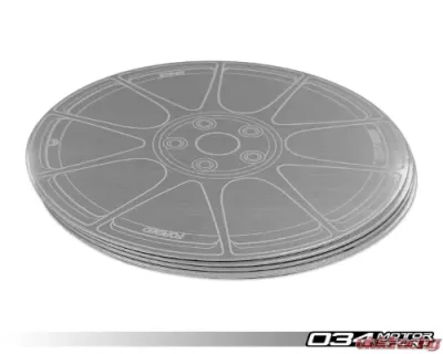 034 Motorsports ZTF-01 Coaster Set - 034-A05-0005