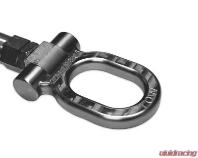 034Motorsport Stainless Steel Tow Hook 100mm for Audi A3/S3 2022-2024 & VW GTI/R MK8 - 034-605-0028