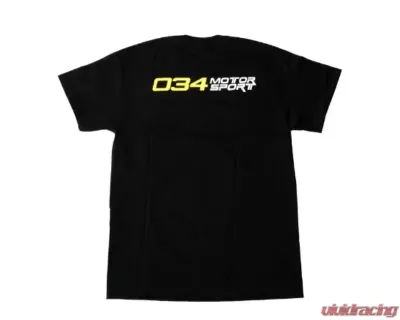 034 Motorsport Black "034 Motorsport" T-shirt - 034-A01-1003-XXXL