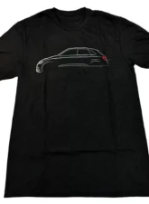 034Motorsport B9 Audi SQ5 Lines T-Shirt                                     - 034-A01-1022-XL - Image 3