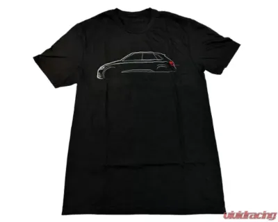 034Motorsport B9 Audi SQ5 Lines T-Shirt - 034-A01-1022-XL