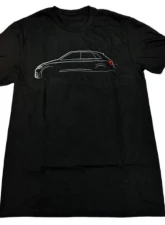 034Motorsport B9 Audi SQ5 Lines T-Shirt, Women's                                     - 034-A01-1022-WL - Image 3