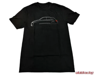 034Motorsport B9 Audi SQ5 Lines T-Shirt, Women's - 034-A01-1022-WL