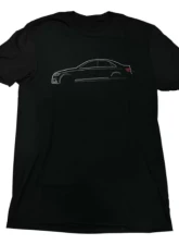 034Motorsport B9 Audi S4 Lines T-Shirt                                     - 034-A01-1023-XXL - Image 2