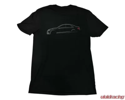 034Motorsport B9 Audi S4 Lines T-Shirt - 034-A01-1023-XXL