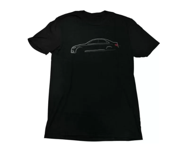 034Motorsport B9 Audi S4 Lines T-Shirt, Women's - 034-A01-1023-WS