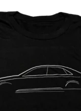 034Motorsport B9 Audi S4 Lines T-Shirt, Women's                                     - 034-A01-1023-WS - Image 2